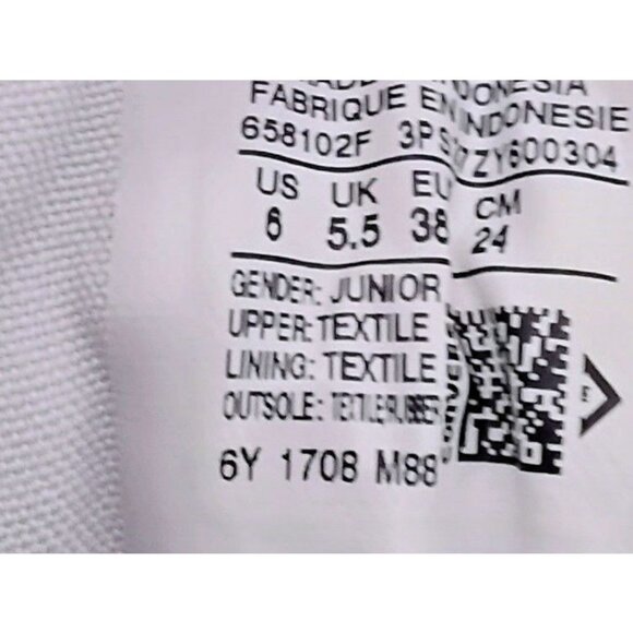 Converse All Star Red Canvas High Top Sneakers Junior Size 6 Black Laces Rubber - Picture 7 of 8